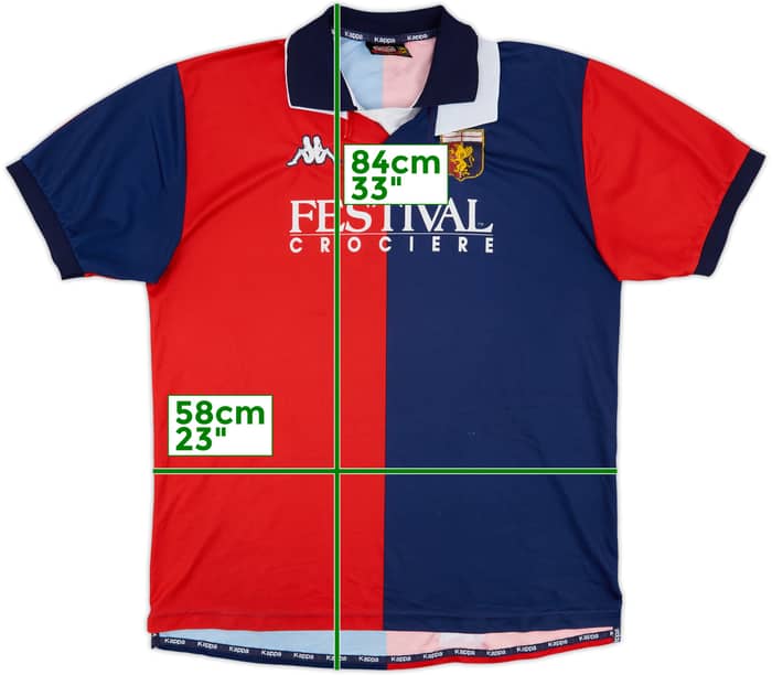 1998-99 Genoa Home Shirt - 7/10 - (XXL)