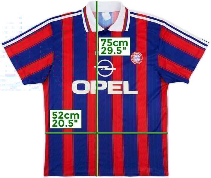 1995-97 Bayern Munich Home Shirt - 5/10 - (L)