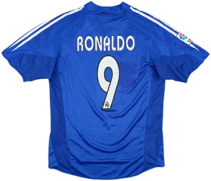 2004-05 Real Madrid Third Shirt Ronaldo #9 - 5/10 - (S)