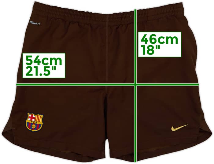 2008-09 Barcelona Nike Training Shorts - 8/10 - (M)