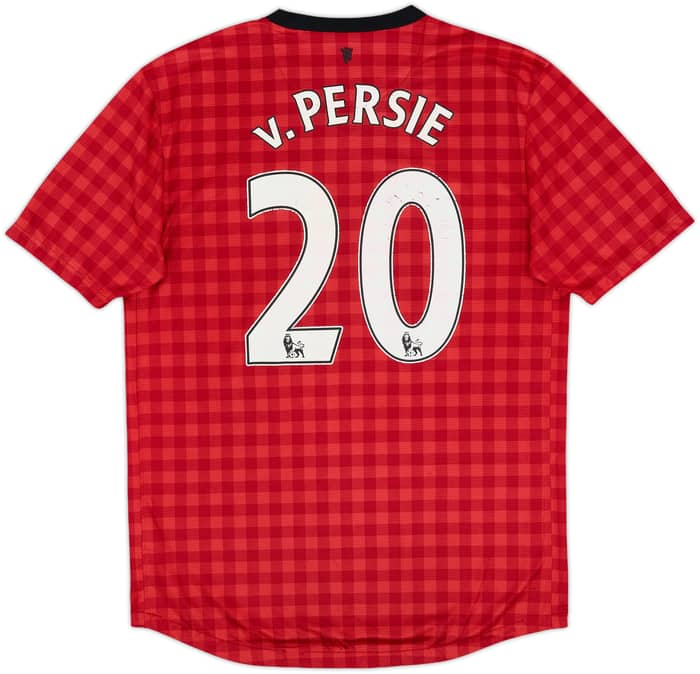 2012-13 Manchester United Home Shirt v.Persie #20 - 4/10 - (M)