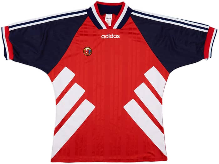 1994-96 Norway Home Shirt #8 - 9/10 - (L)