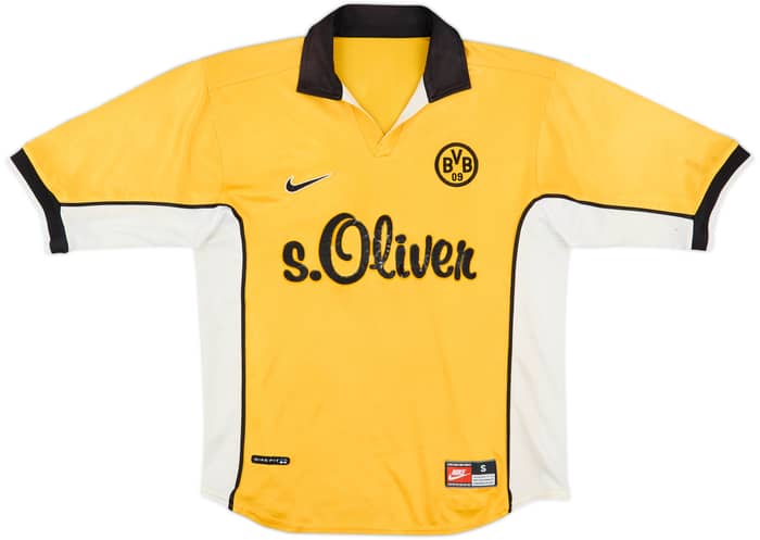 1998-00 Borussia Dortmund Home Shirt - 6/10 - (S)