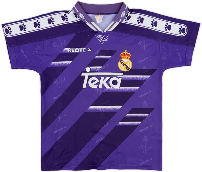 1994-96 Real Madrid Away Shirt - 7/10 - (S.Boys)