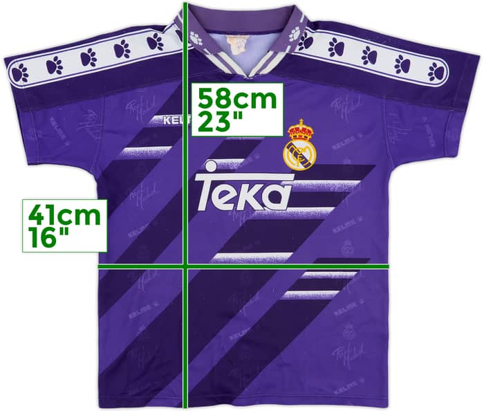 1994-96 Real Madrid Away Shirt - 7/10 - (S.Boys)