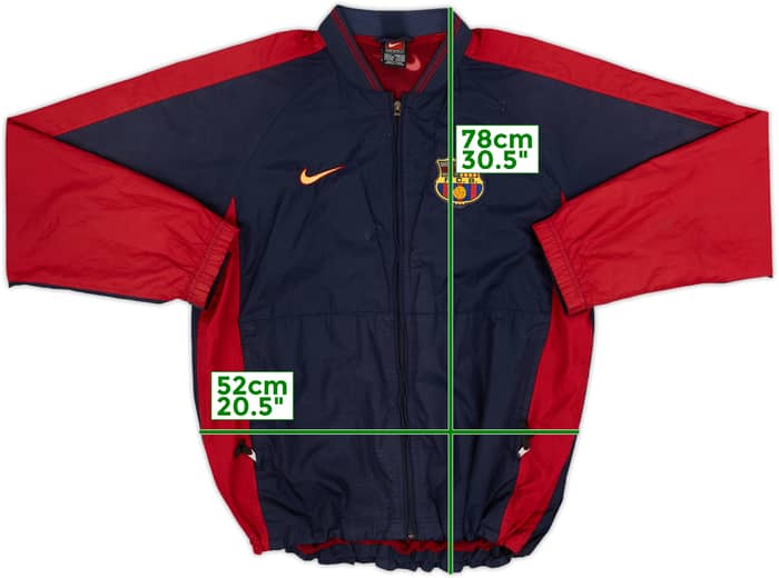 1999-00 Barcelona Nike Track Jacket - 5/10 - (S)