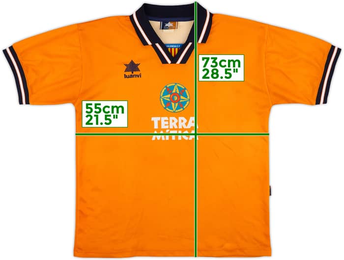1998-99 Valencia Away Shirt - 8/10 - (L)