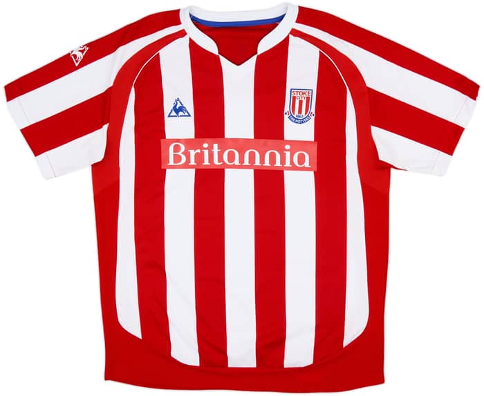 2009-10 Stoke City Home Shirt Delap #24 - 8/10 - (XL)