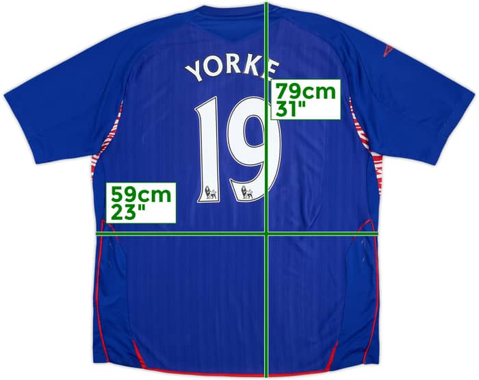 2007-08 Sunderland Third Shirt Yorke #19 - 5/10 - (XL)