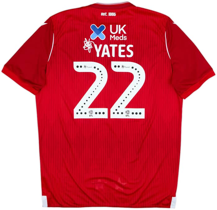2019-20 Nottingham Forest Home Shirt Yates #22 - 10/10 - (3XL)