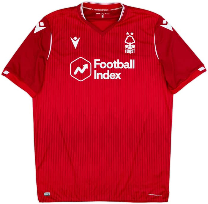 2019-20 Nottingham Forest Home Shirt Yates #22 - 10/10 - (3XL)