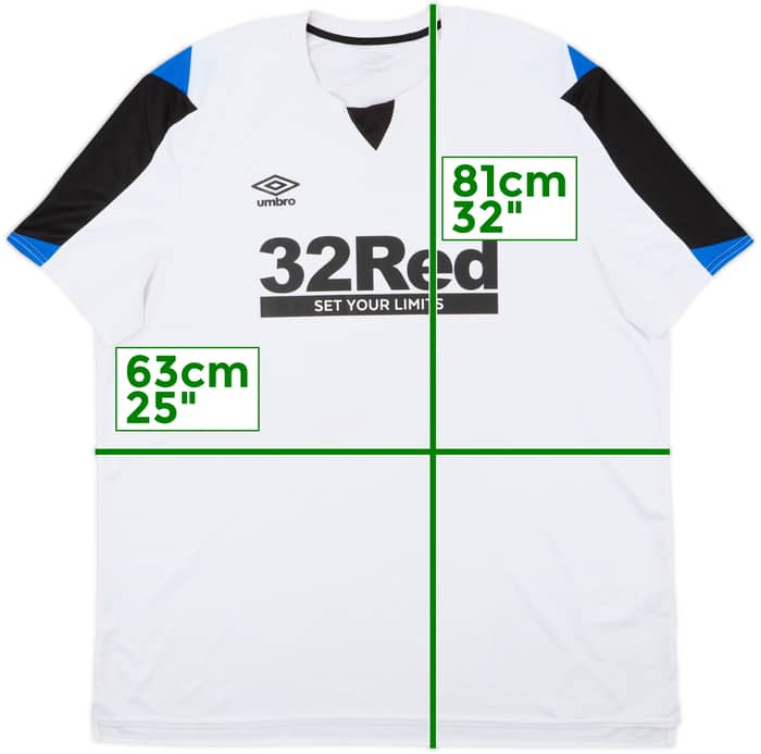 2021-22 Derby Home Shirt - 7/10 - (3XL)