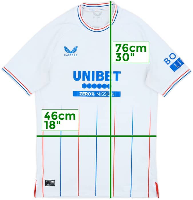 2023-24 Rangers Away Shirt - 7/10 - (S)