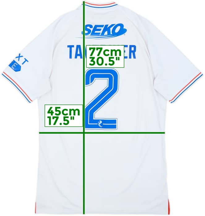 2023-24 Rangers Away Shirt Tavernier #2 - 5/10 - (S)
