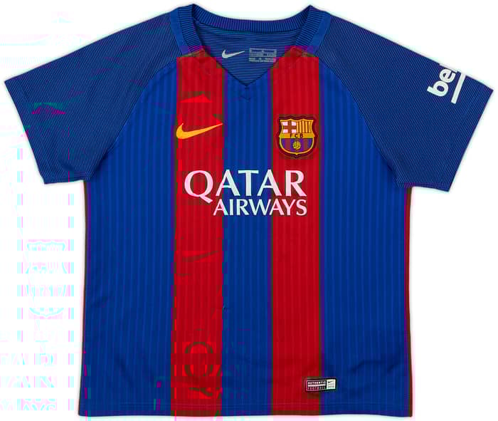 2016-17 Barcelona Home Shirt - 6/10 - (5-6 Years)
