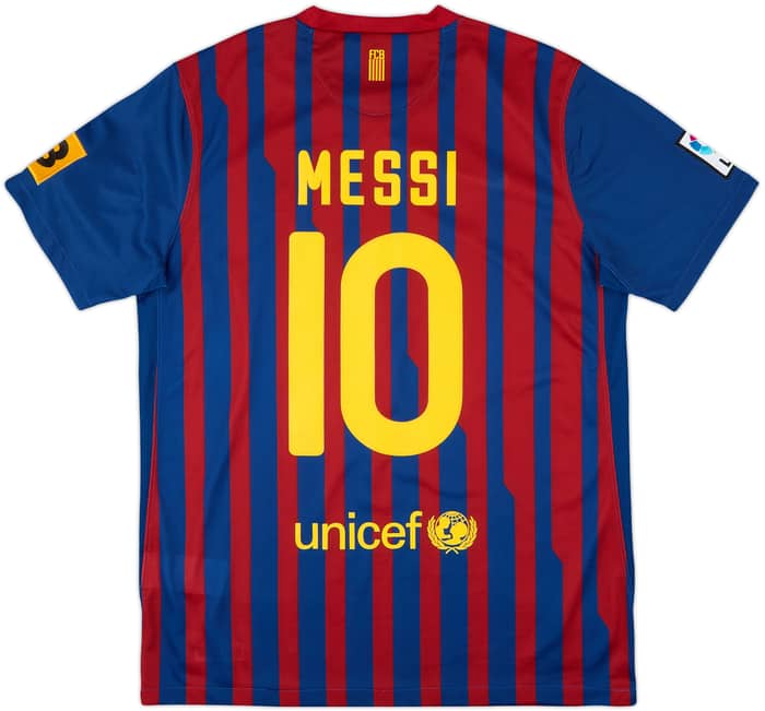2011-12 Barcelona Home Shirt Messi #10 - 10/10 - (L)