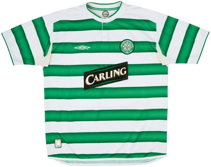 2003-04 Celtic Home Shirt Petrov #19 - 6/10 - (L)