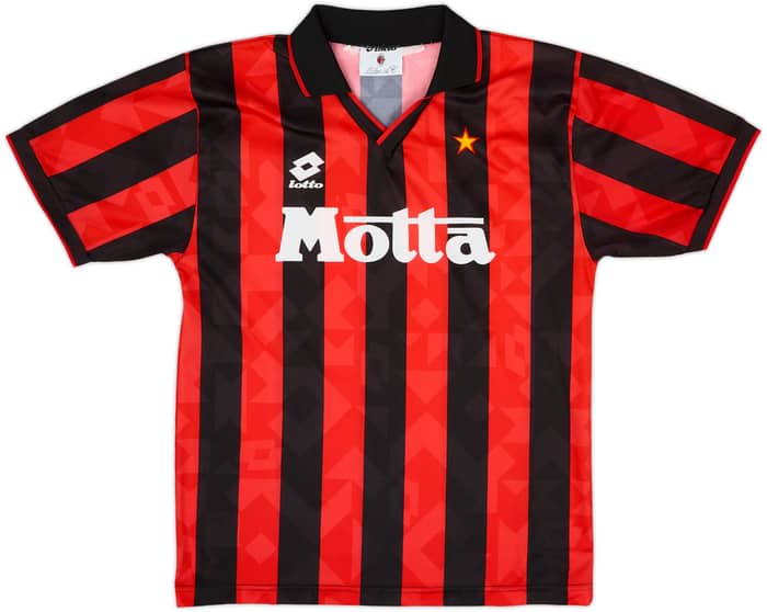 1993-94 AC Milan Home Shirt - 8/10 - (L)