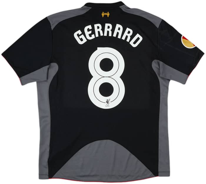 2012-13 Liverpool Away Shirt Gerrard #8 - 6/10 - (XL)