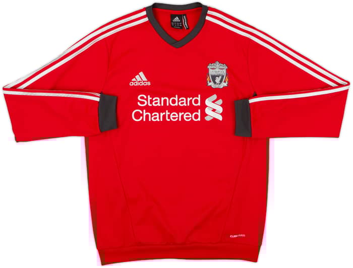 2011-12 Liverpool adidas Sweat Top - 8/10 - (M)