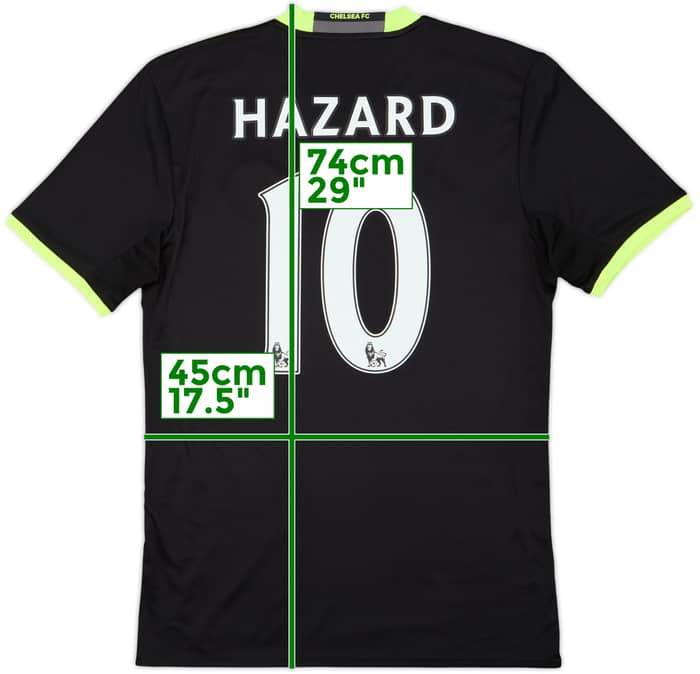 2016-17 Chelsea Away Shirt Hazard #10 - 10/10 - (S)