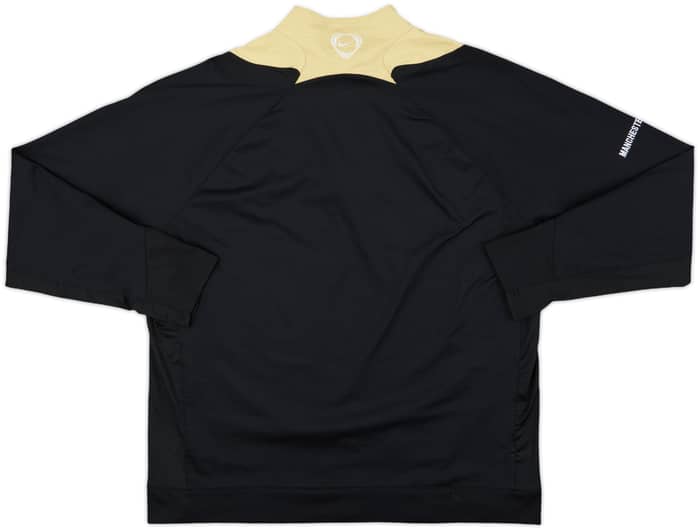 2007-08 Manchester United Nike 1/4 Zip Training Top - 8/10 - (XL)