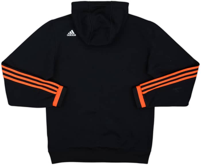 2015-16 Manchester United adidas Hooded Sweat Top - 9/10 - (M)