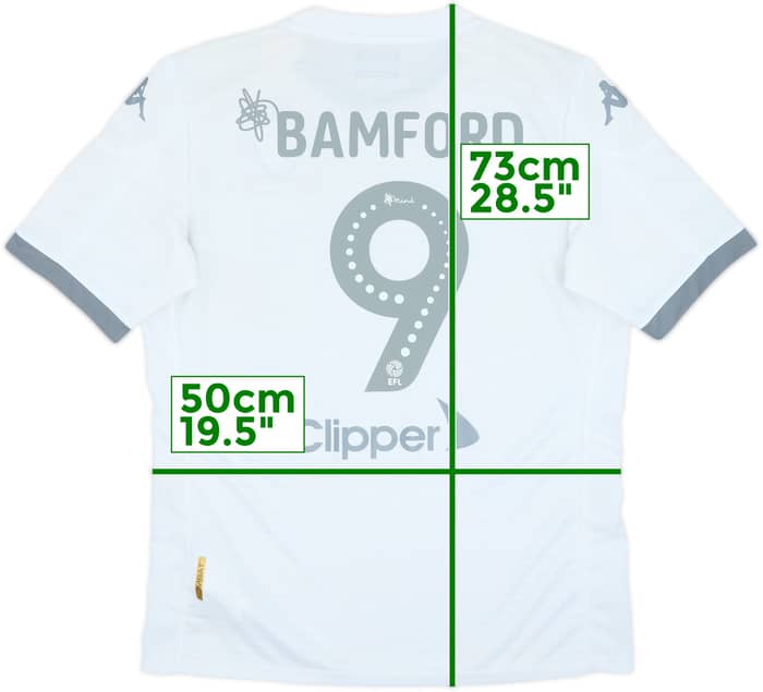 2019-20 Leeds United Centenary Home Shirt Bamford #9 - 8/10 - (M)