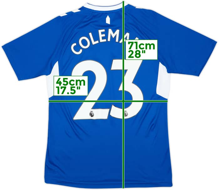 2022-23 Everton Home Shirt Coleman #23 (S)