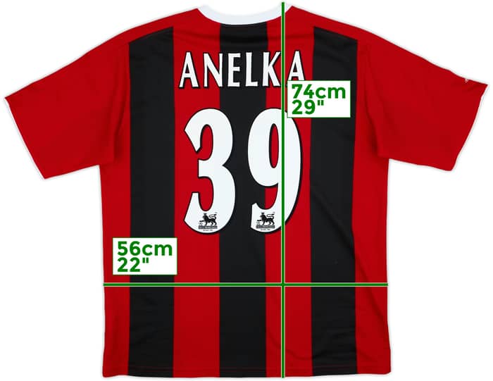 2003-04 Manchester City Away Shirt Anelka #39 - 9/10 - (L)