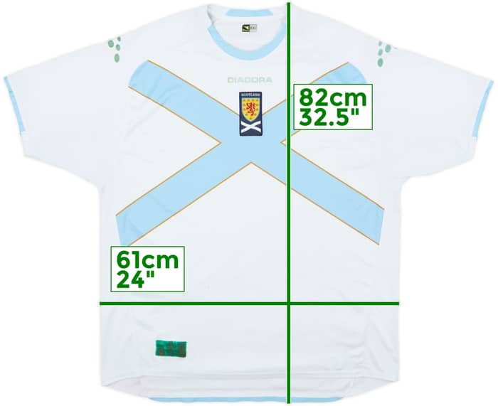 2007-08 Scotland Away Shirt - 4/10 - (XXL)