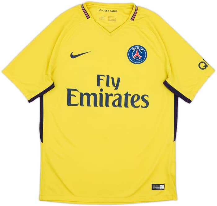 2017-18 Paris Saint-Germain Away Shirt Neymar Jr #10 - 7/10 - (M)