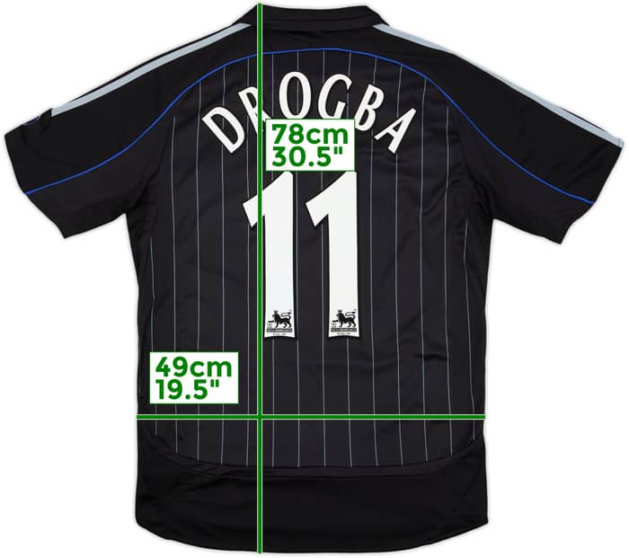 2006-07 Chelsea Third Shirt Drogba #11 - 10/10 - (M)