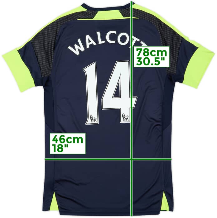 2016-17 Arsenal Third Shirt Walcott #14 - 7/10 - (M)