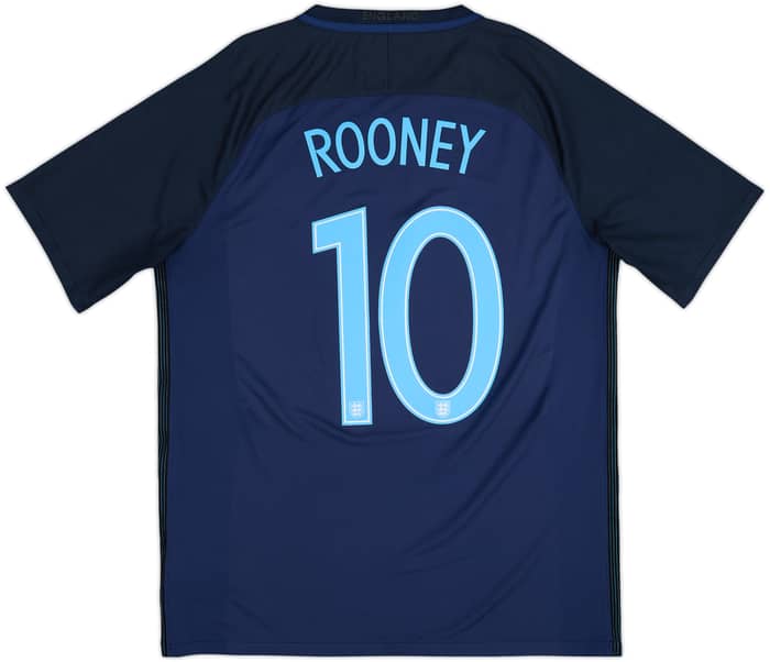 Camiseta de visitante de Inglaterra 2017 Rooney #10 - 9/10 - (L)