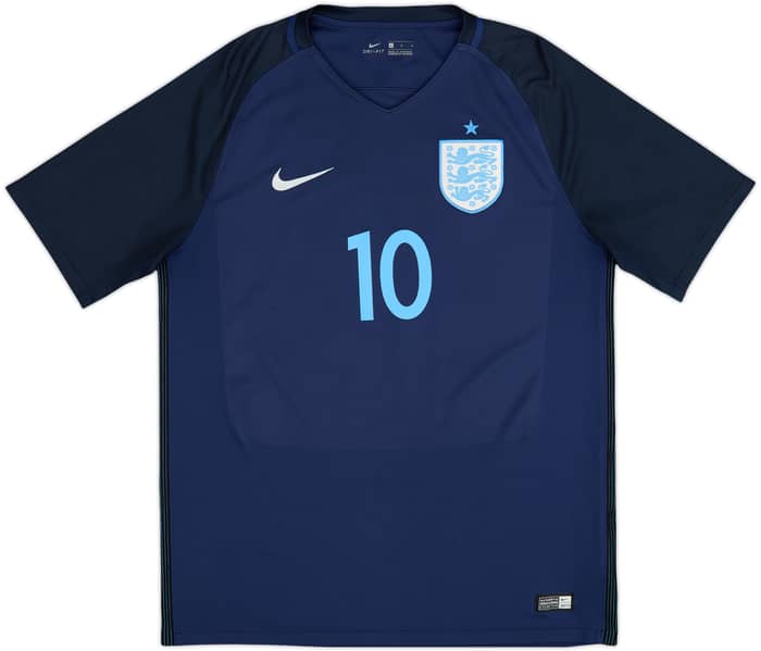 Camiseta de visitante de Inglaterra 2017 Rooney #10 - 9/10 - (L)