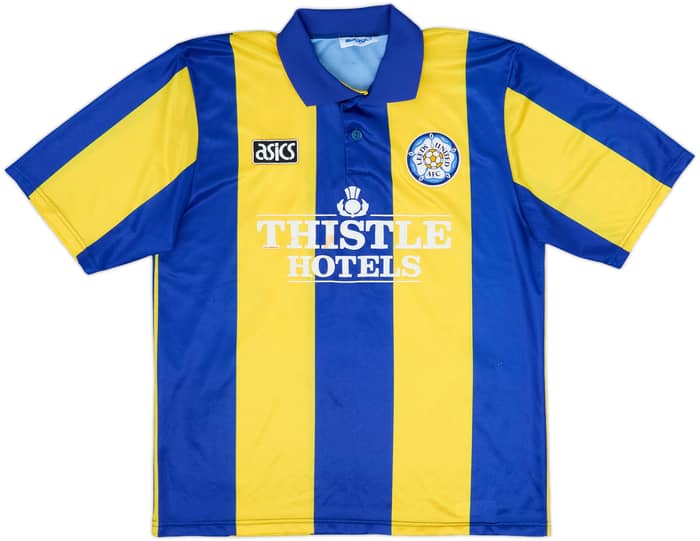 1993-95 Leeds United Away Shirt Yeboah #21 - 8/10 - (M)