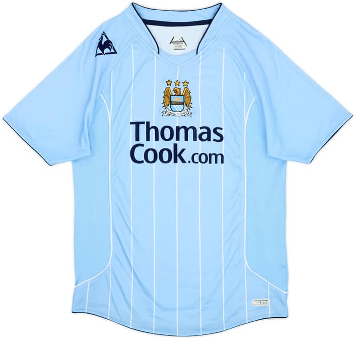 2007-08 Manchester City Home Shirt Elano #11 - 7/10 - (S)