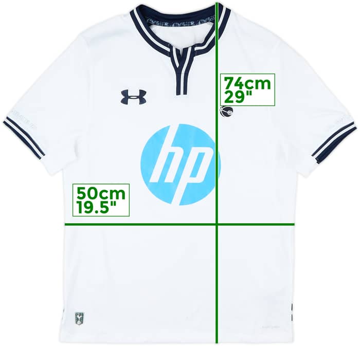 2013-14 Tottenham Home Shirt - 4/10 - (M)