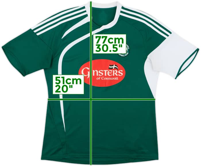 2009-10 Plymouth Home Shirt - 7/10 - (L)