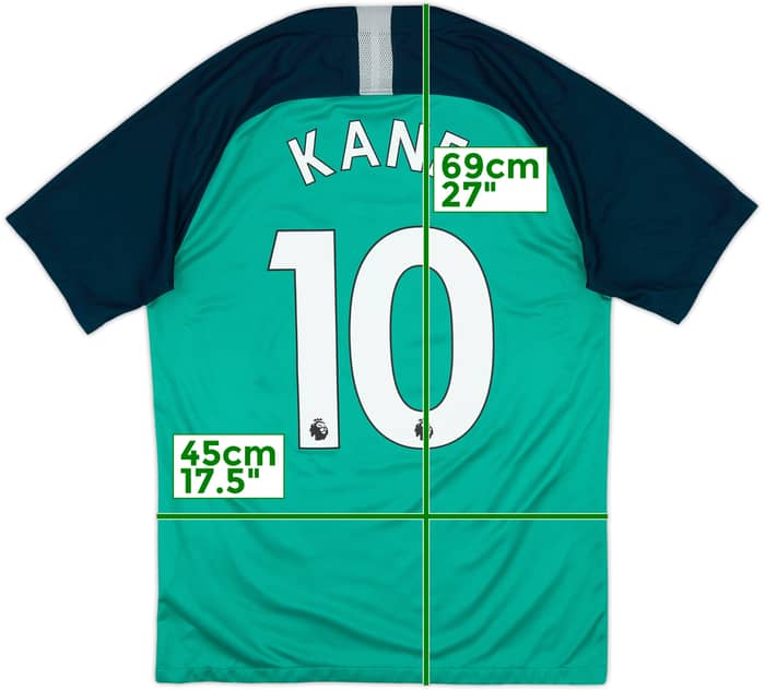2018-19 Tottenham Third Shirt Kane #10 - 8/10 - (M)