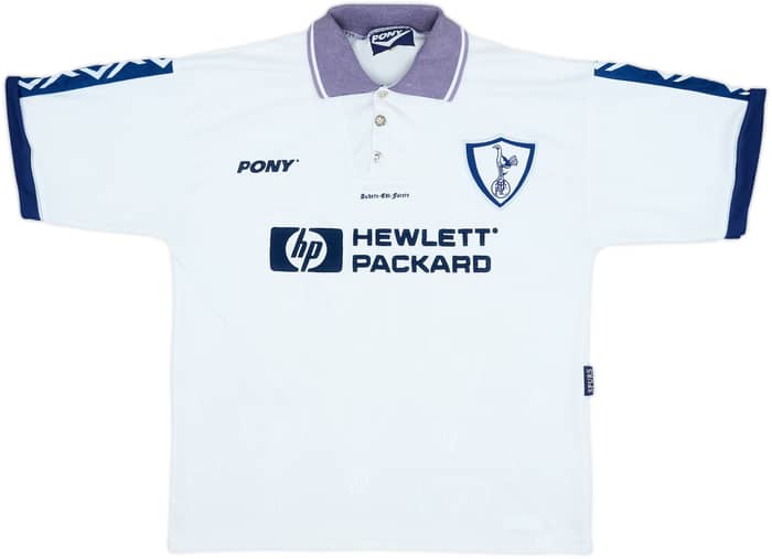 1995-97 Tottenham Home Shirt Sheringham #10 - 6/10 - (L)
