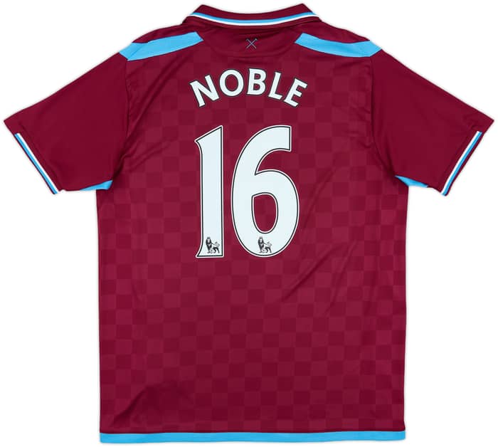 2009-10 West Ham Home Shirt Noble #16 - 6/10 - (M)
