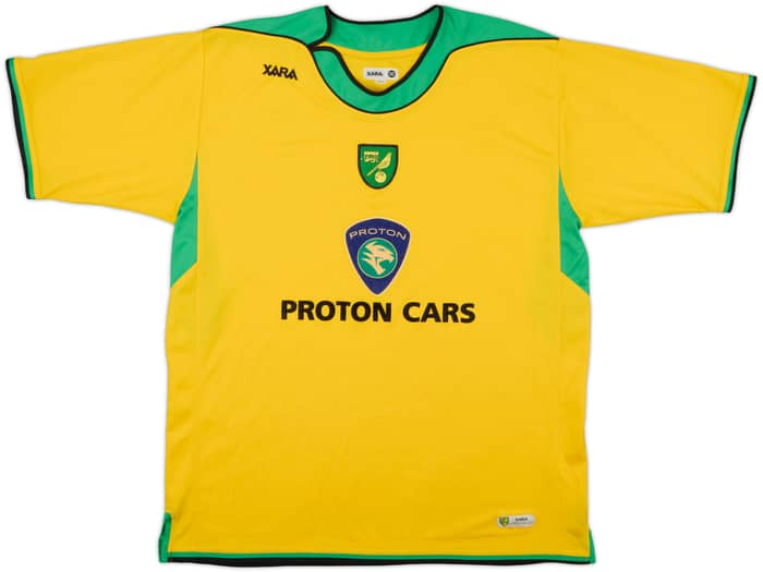 2005-06 Norwich Home Shirt - 7/10 - (XL)