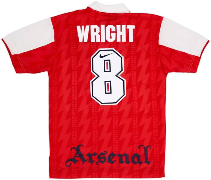 1994-96 Arsenal Home Shirt Wright #8 - 9/10 - (M)