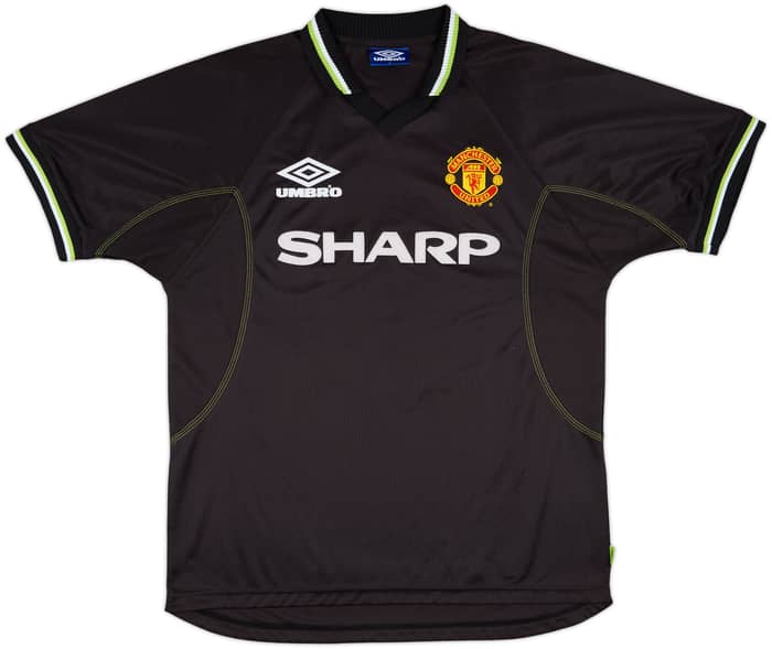 1998-99 Manchester United Third Shirt Scholes #18 - 8/10 - (L)