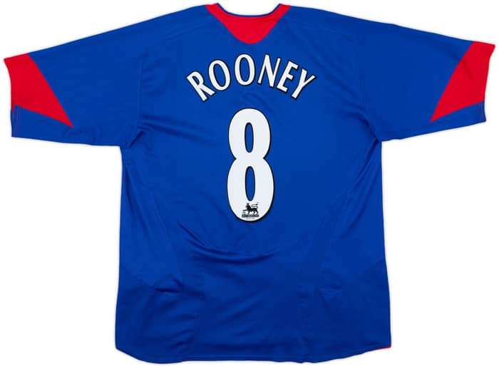 2005-06 Manchester United Away Shirt Rooney #8 - 8/10 - (XL)