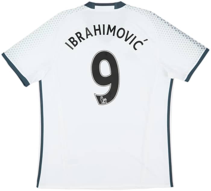 2016-17 Manchester United Third Shirt Ibrahimovic #9 - 8/10 - (L)
