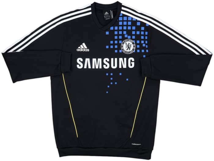 2011-12 Chelsea adidas Sweat Top - 9/10 - (M/L)