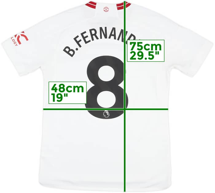 2023-24 Manchester United Third Shirt B.Fernandes #8 - 10/10 - (M)